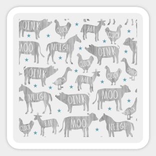 Farmyard Friends Sticker